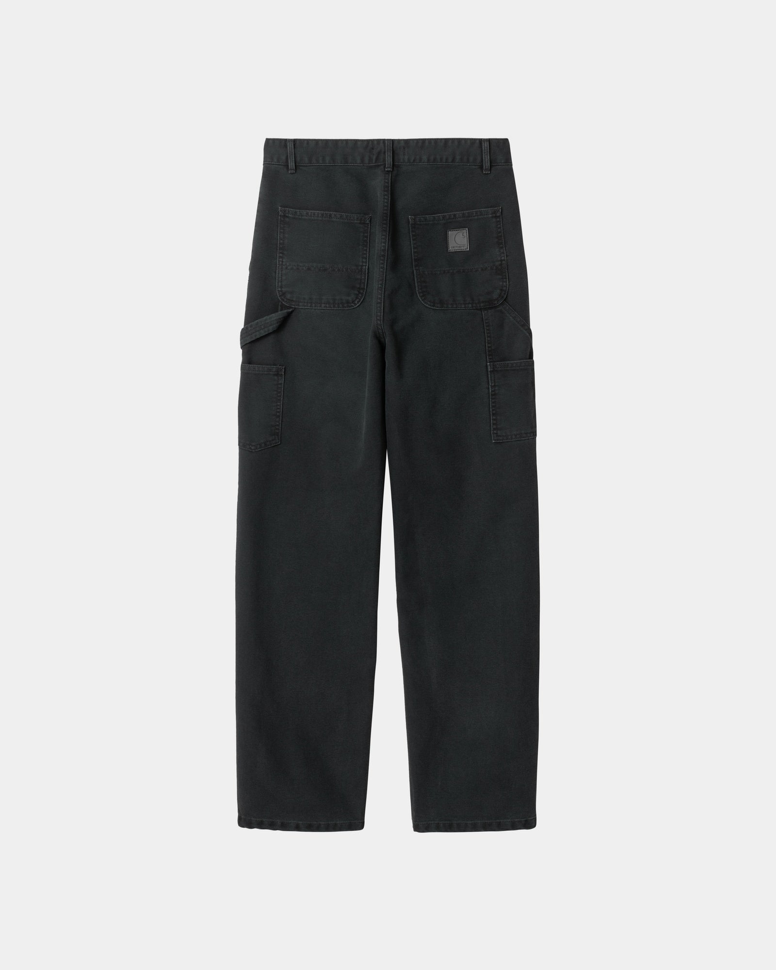Pierce Pant Straight | Black (stone canvas)