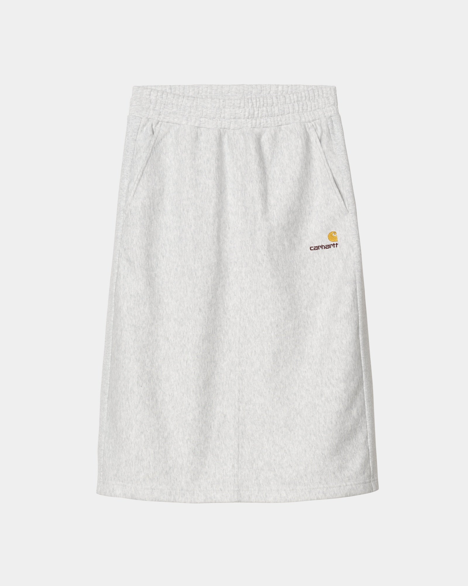 American Script Sweat Skirt | Ash Heather