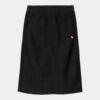 American Script Sweat Skirt | Black
